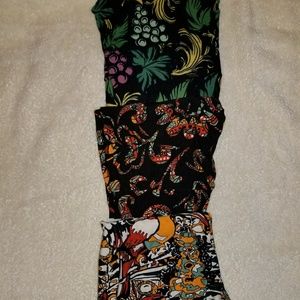Bundle of 3 pair, OS Lularoe leggings